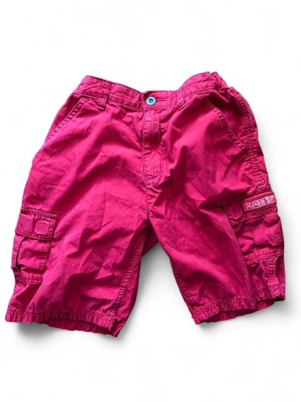 Levi's Kids Fuchsia Cargo Shorts
